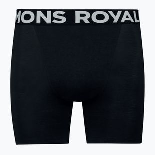 Boxer termici da uomo Mons Royale Hold 'em Merino nero