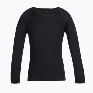 Maglia termica per bambini icebreaker 200 Oasis Crewe black