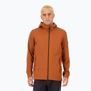 Uomo Mons Royale Arcadia Merino Fleece Hoody zenzero