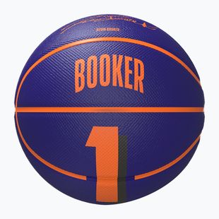 Pallacanestro per bambini Wilson NBA Player Icon Mini Booker navy taglia 3