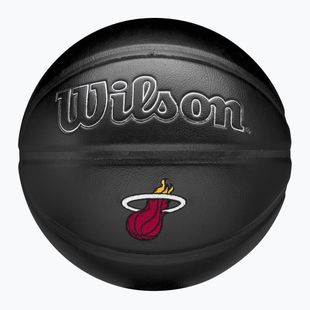 Wilson NBA Team Premiere Miami Heat basket nero taglia 7