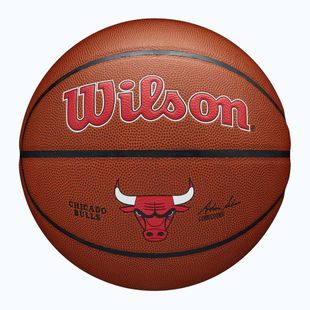 Wilson NBA Team Alliance Chicago Bulls marrone basket dimensioni 7