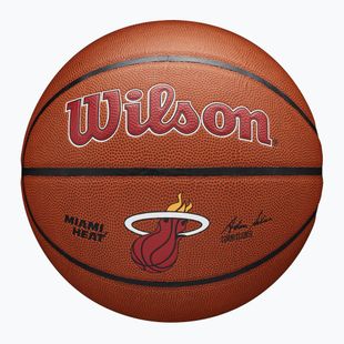 Wilson NBA Team Alliance Miami Heat marrone taglia 7 basket