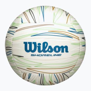 Wilson Shoreline Gen bianco/blu beach volley taglia 5