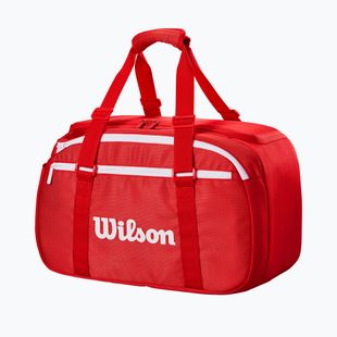 Wilson Super Tour Red Small Duffel borsa da tennis rossa