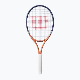 Racchetta da tennis per bambini Wilson Roland Garros Elite Comp Jr 26 navy/orange