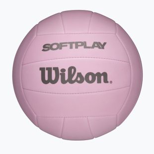 Pallone da pallavolo Wilson Soft Play pink misura 5