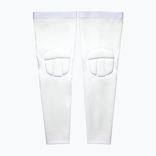 Ginocchiere da pallavolo Wilson Helix Knee Pad Leg Sleeve white