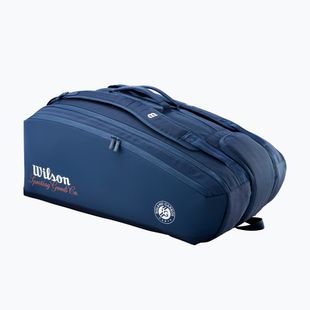 Borsa da tennis Wilson Roland Garros Session De Soiree Super Tour 15Pk 2026 navy/clay