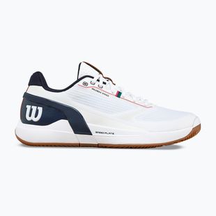 Scarpe da tennis da uomo Wilson Rush Pro 5 Clay white/navy blazer/gum