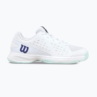 Scarpe da tennis per bambini Wilson Rush Pro Ace L Jr white/bay/skip blue