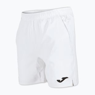 Pantaloncini da tennis Joma Bermuda Master da uomo, bianco