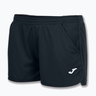 Pantaloncini da tennis da donna Joma Hobby nero