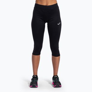Leggings running donna Joma Olimpia 3/4 nero