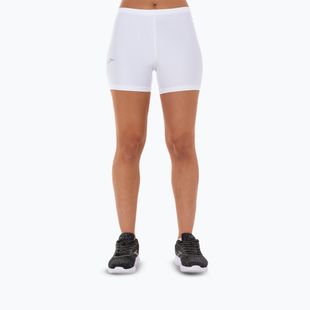 Pantaloncini da corsa da donna Joma Lycra bianco