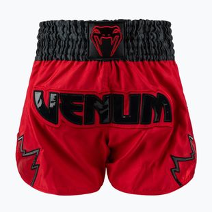 Pantaloncini da allenamento Venum Inferno Muay Thai da uomo rosso/grigio carbone/nero
