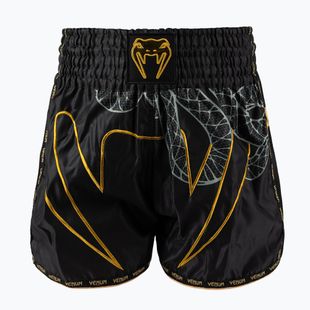 Pantaloncini da allenamento uomo Venum Serpenti Muay Thai black/silver/gold