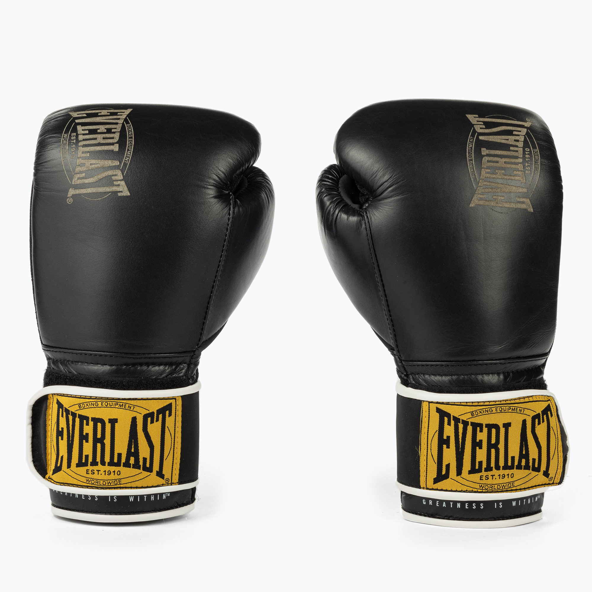 Guantoni da boxe Everlast 1910 Classic nero EV1910 (16 oz) (Classic EV1910 BLK)