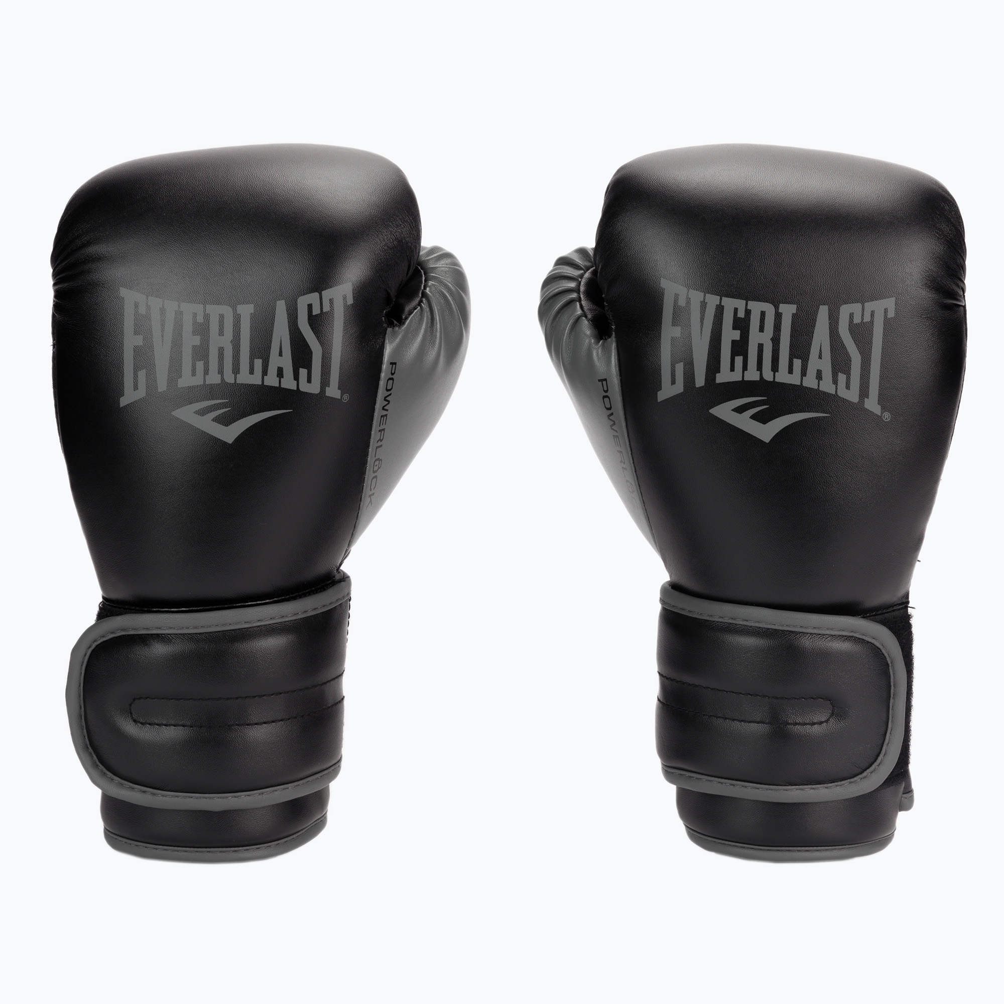 Everlast Powerlock PU guanti da boxe da uomo nero EV2200