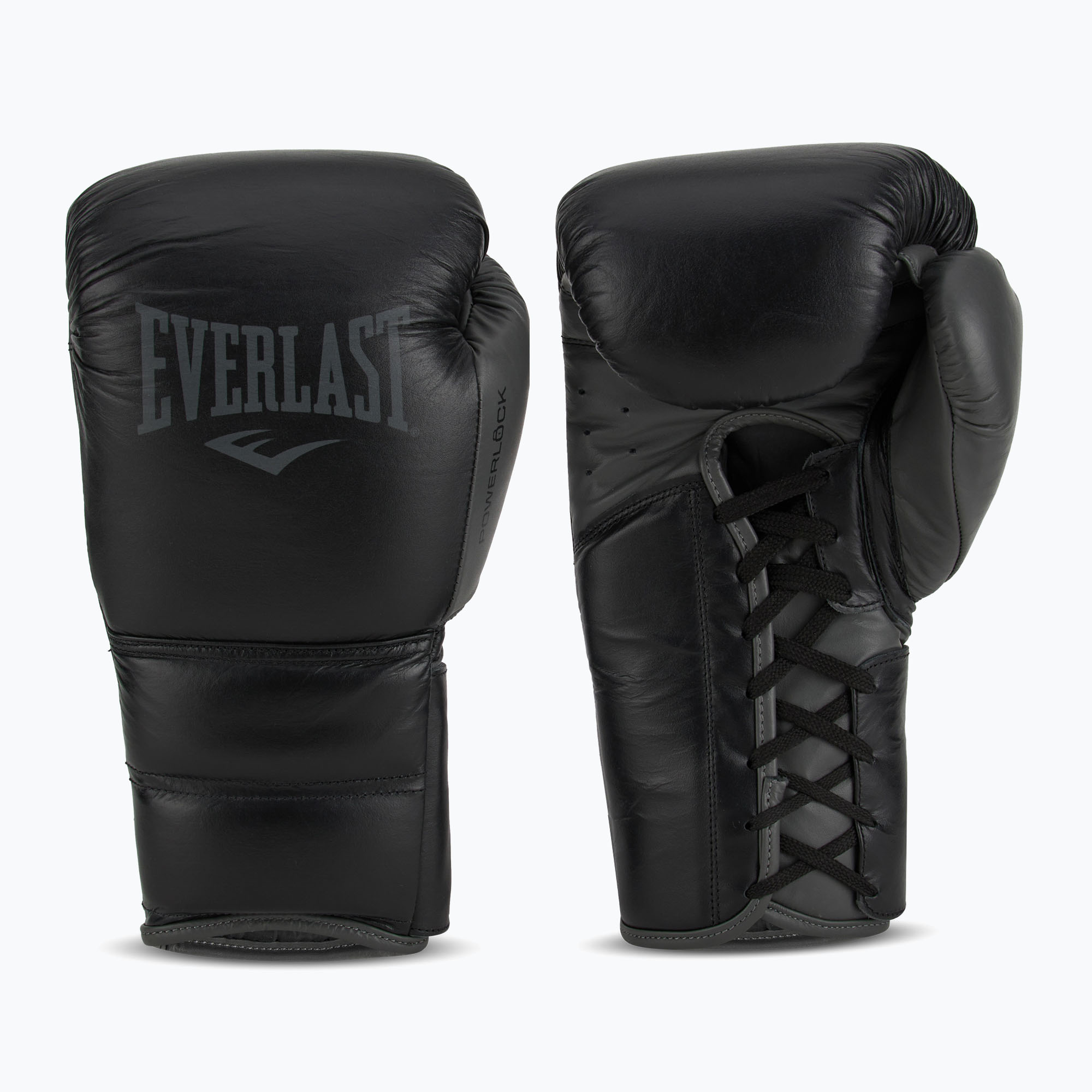Everlast Powerlock 2 Laced Pro Training Guantoni da boxe neri