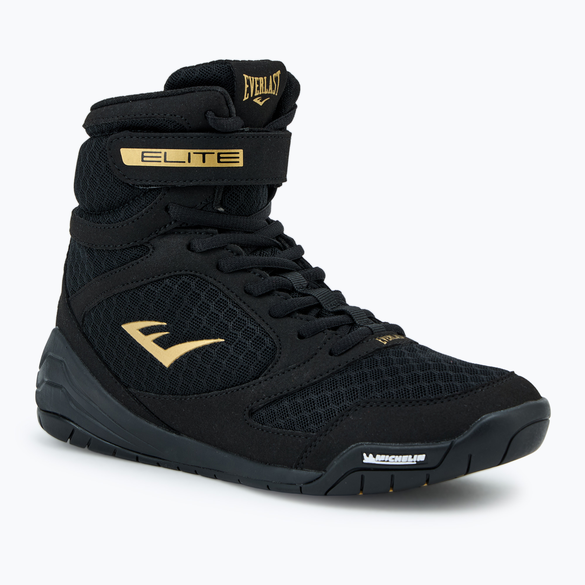 Scarpe da boxe Everlast Elite 2 nere da uomo (44 EU) (Elite 2 EV3258-BLK)