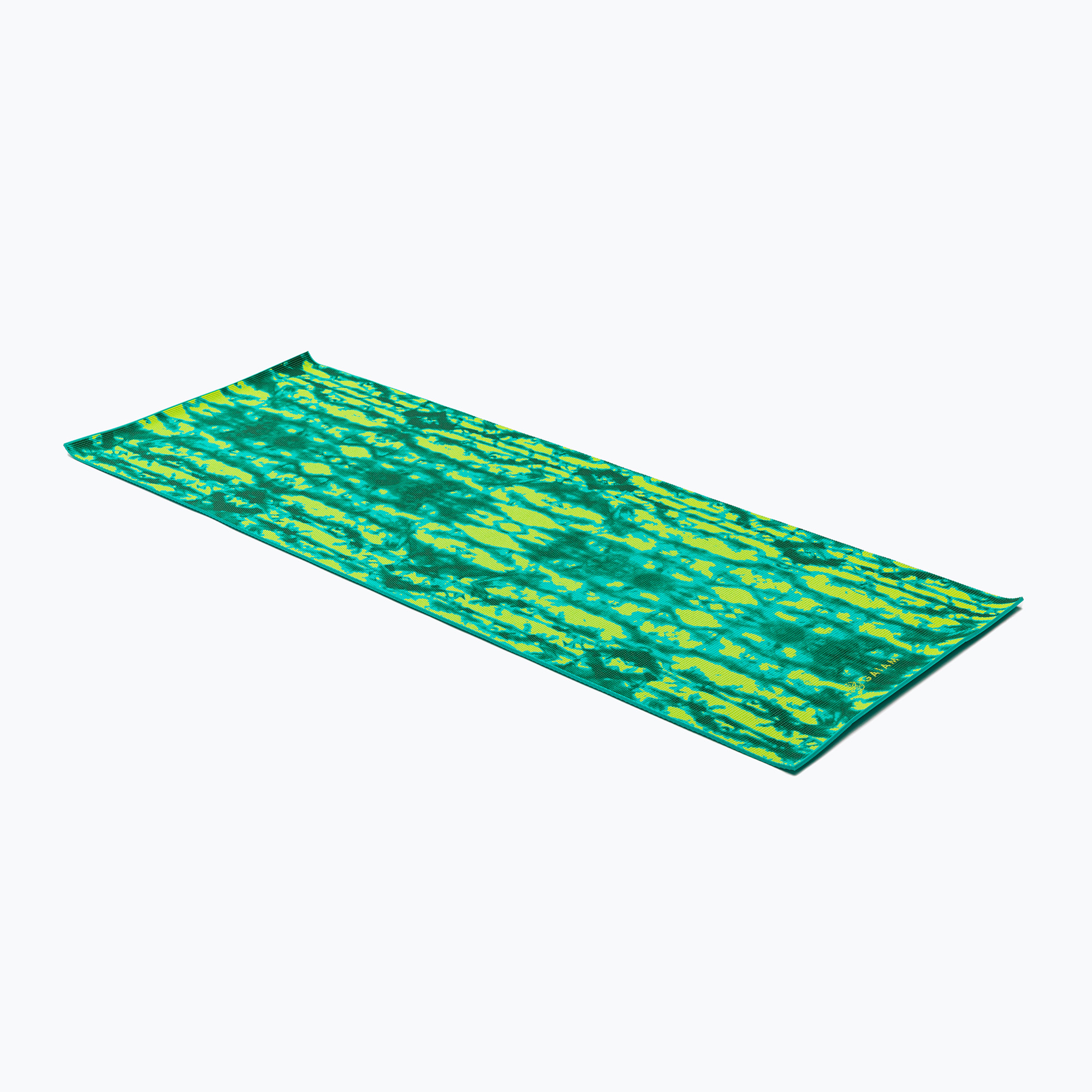 Gaiam tappetino yoga Lotus turchese 6 mm verde 62344 (173 x 61 x 0.6 cm) (Turquoise Lotus 62344)