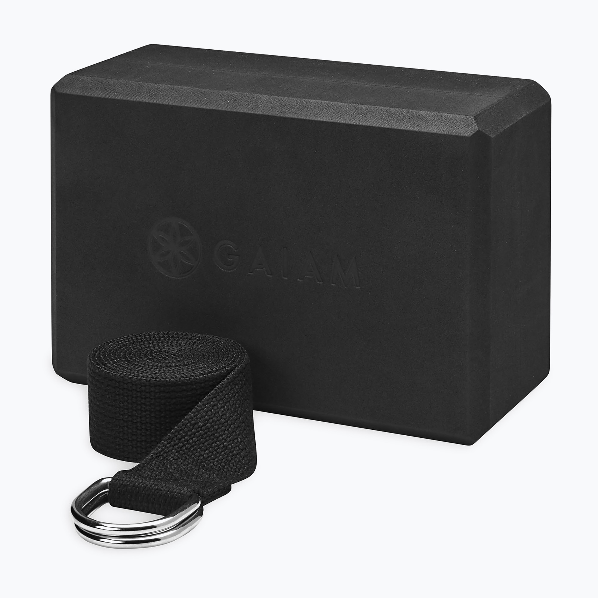Set di cavigliere e cinturini Gaiam yoga nero 63248 (63248)