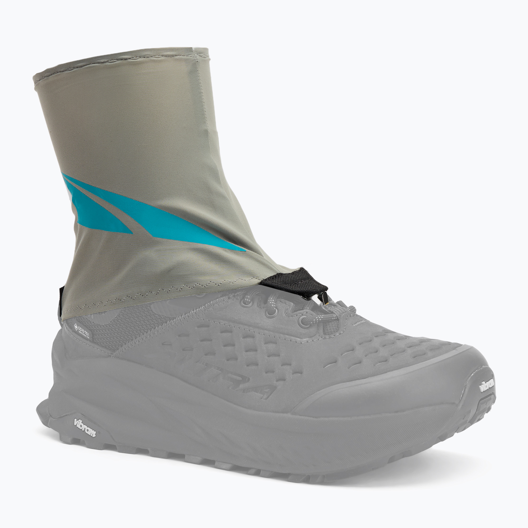 Altra Trail Gaiter grigio/teal scarpe a spillo da uomo (L) (Trail Gaiter AL16301R2331)