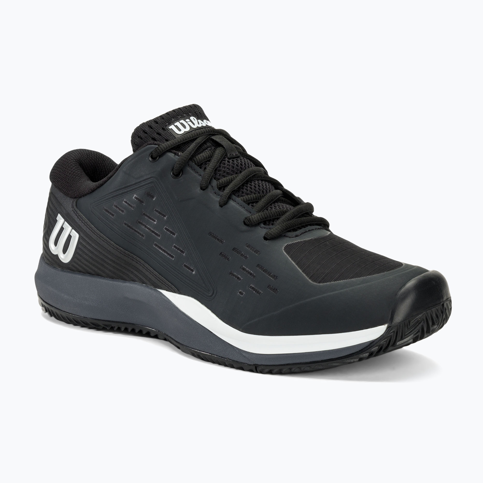 Scarpe da tennis da uomo Wilson Rush Pro Ace Clay nero/azzurro/bianco (44 EU) (Rush Pro Ace Clay WRS332740)