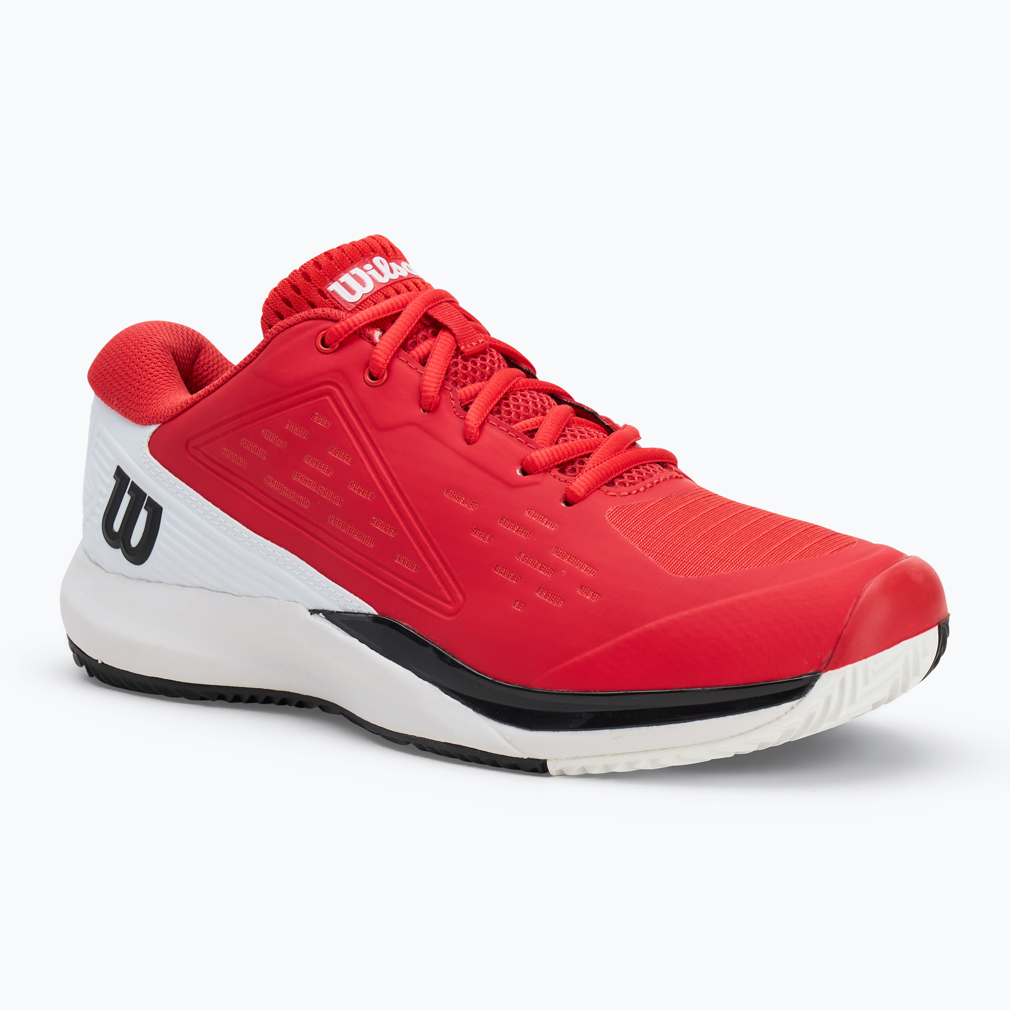 Scarpe da tennis da uomo Wilson Rush Pro Ace Clay nero/ bosforo/ bianco (44 2/3 EU) (Rush Pro Ace Clay WRS335380)