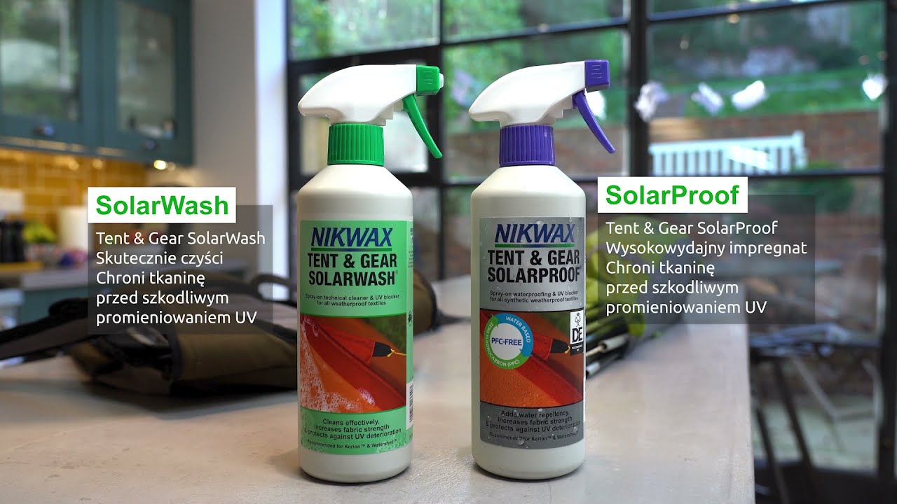 Nikwax Tent & Gear SolarProof Impermeabilizzante per tende 1000 ml