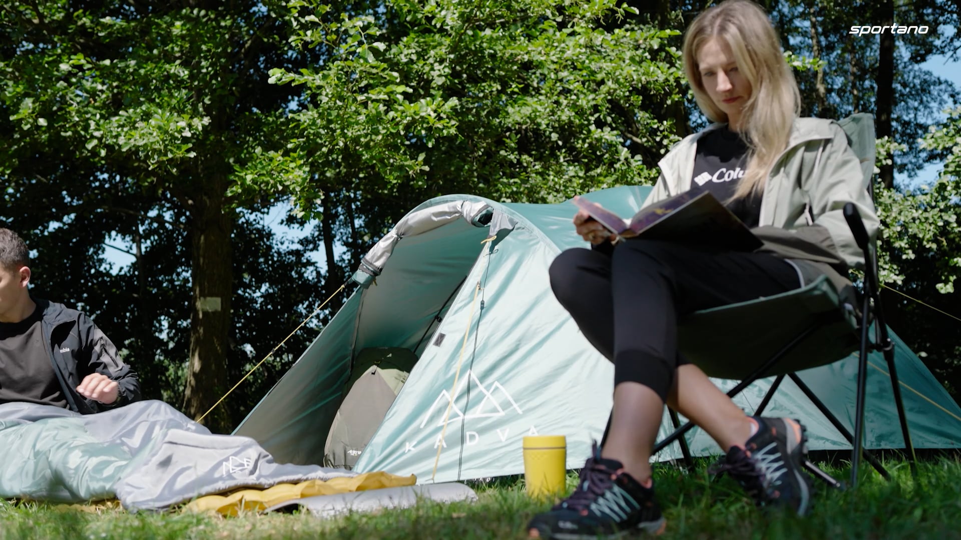 Tenda da campeggio KADVA CAMPdome 3 persone verde