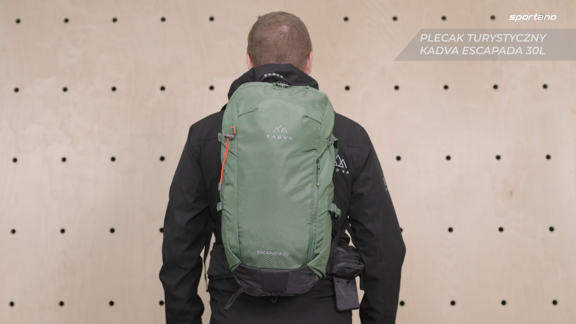 KADVA Escapada zaino da trekking 30 l verde