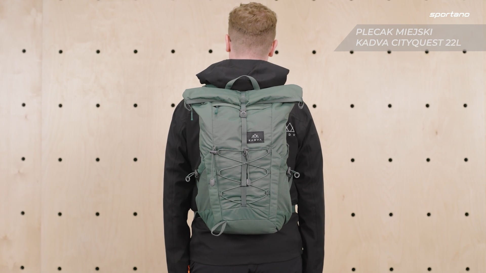 KADVA CityQuest 22 l zaino da città blu navy