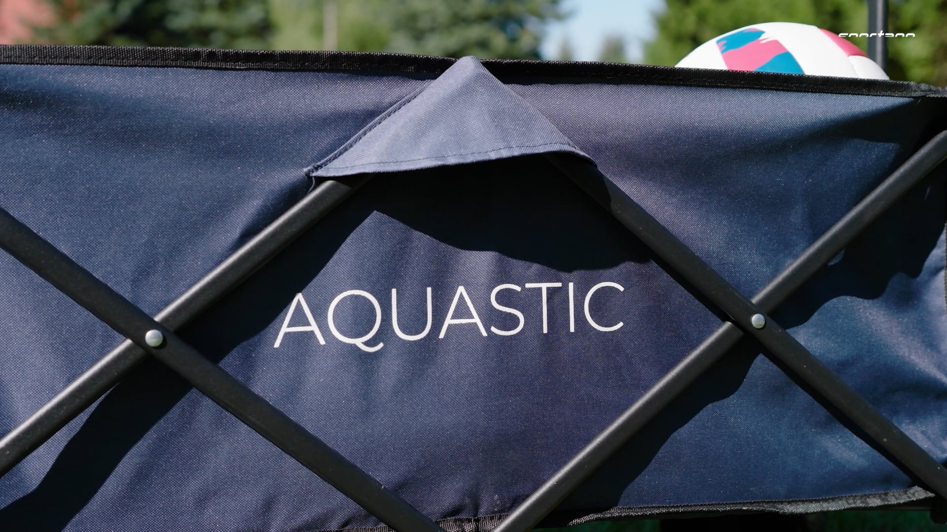 AQUASTIC Carrello da trasporto Caro blu navy
