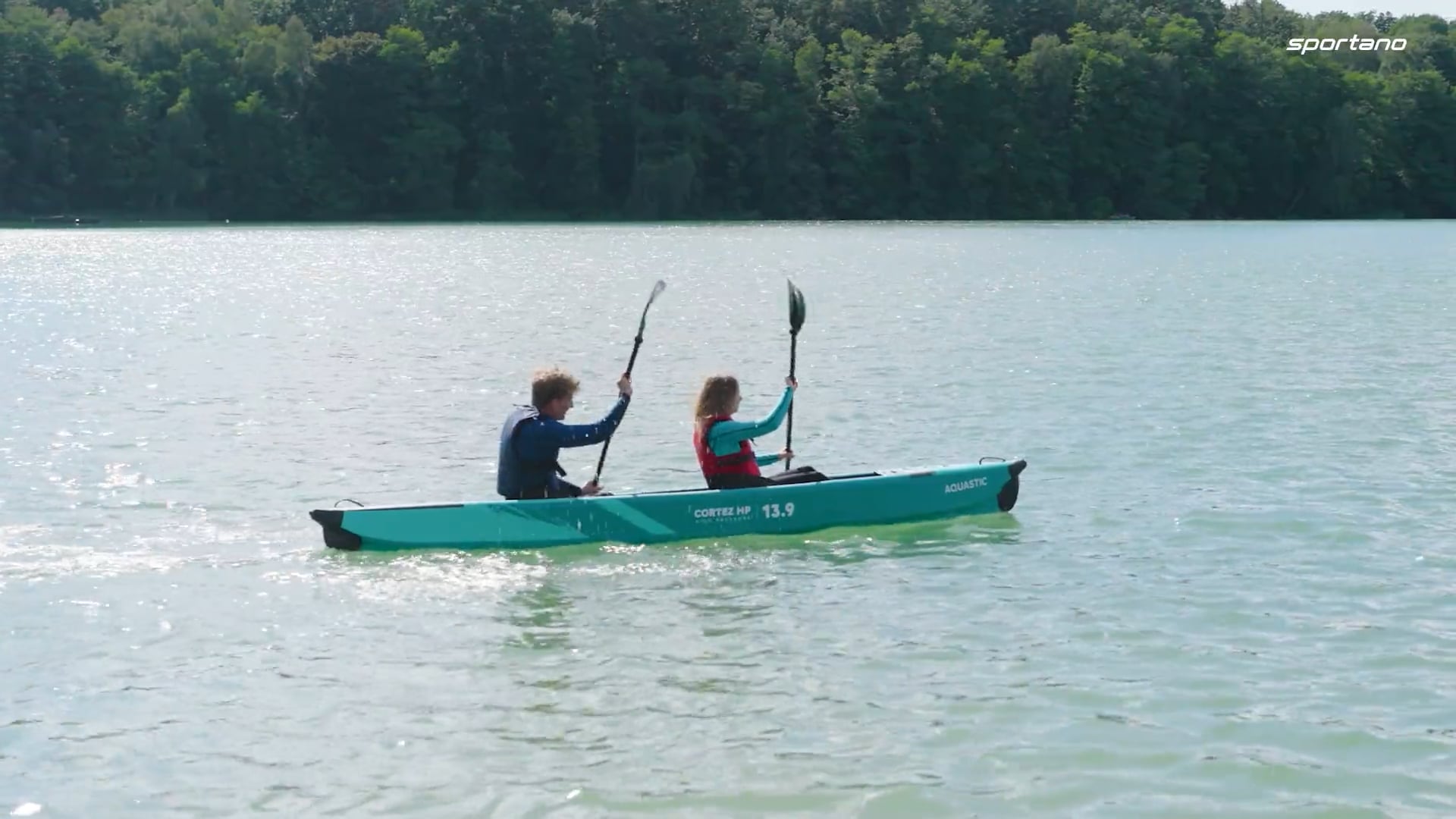 AQUASTIC Monroy 14'0" 427 cm blu kayak/SUP ibrido
