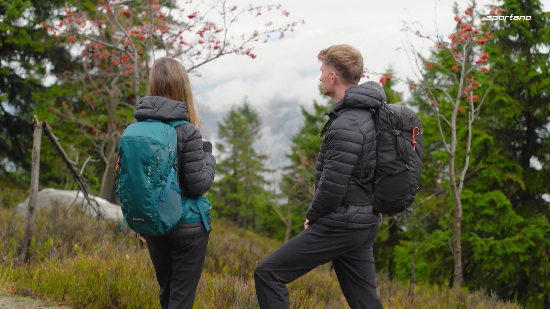 Zaino da trekking KADVA Zivo 10 l nero