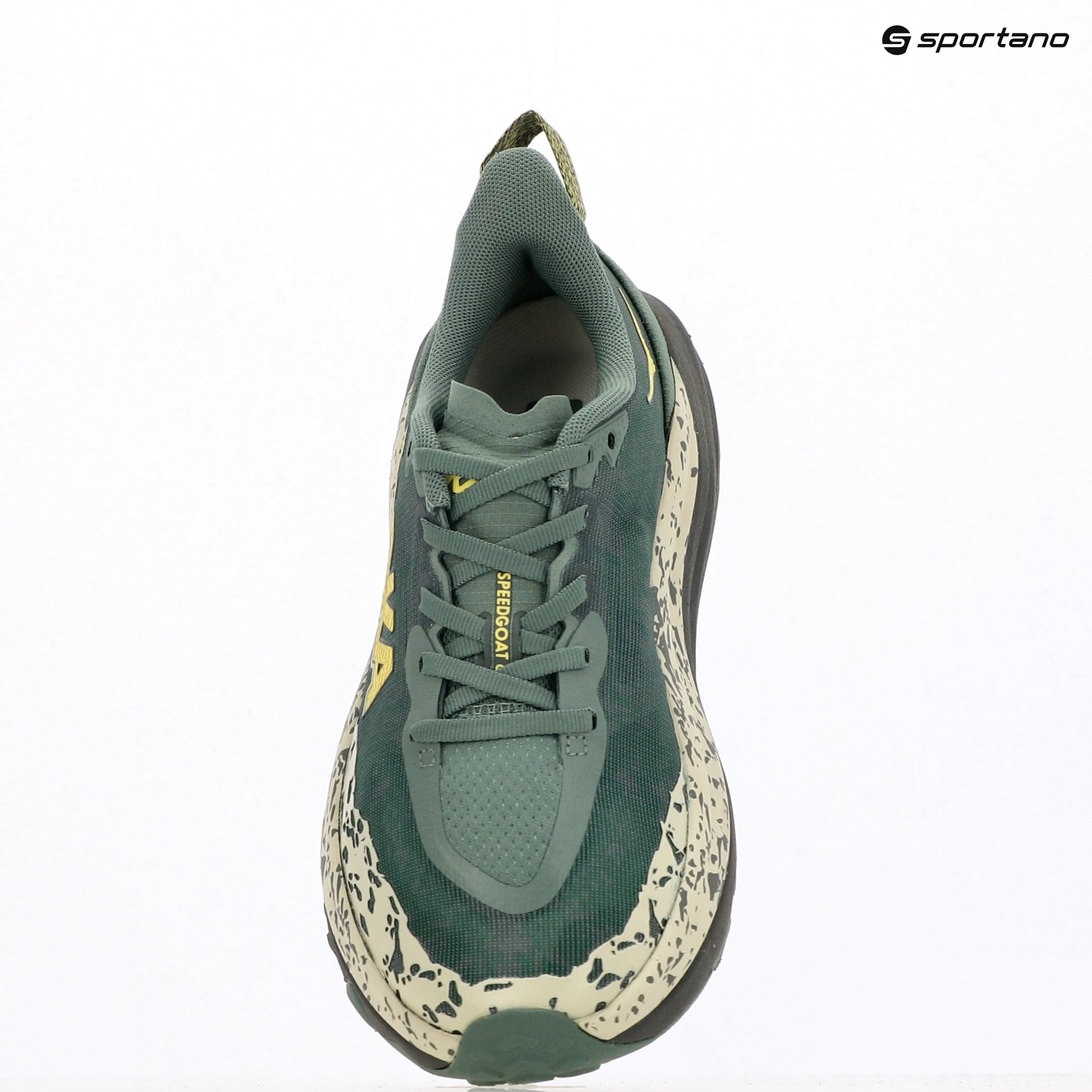 Scarpe da corsa da uomo HOKA Speedgoat 6 Wide fern/grigio asfalto