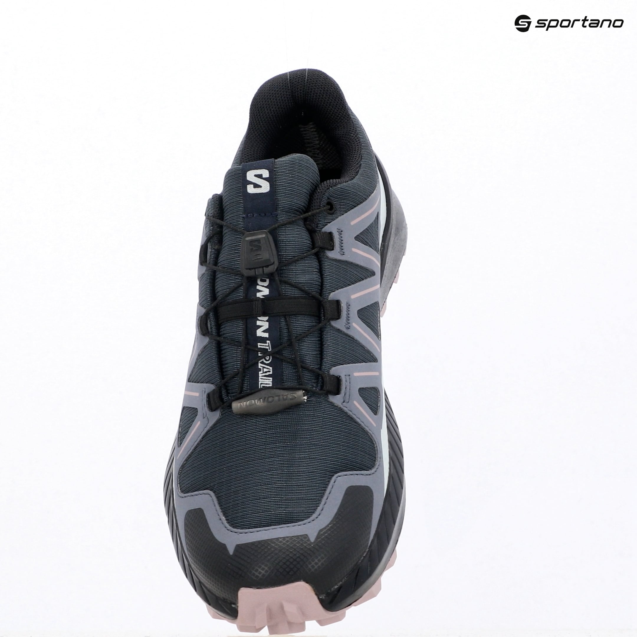 Scarpe da corsa da donna Salomon Speedcross Peak GTX notti blu / grisaglia / nirvana