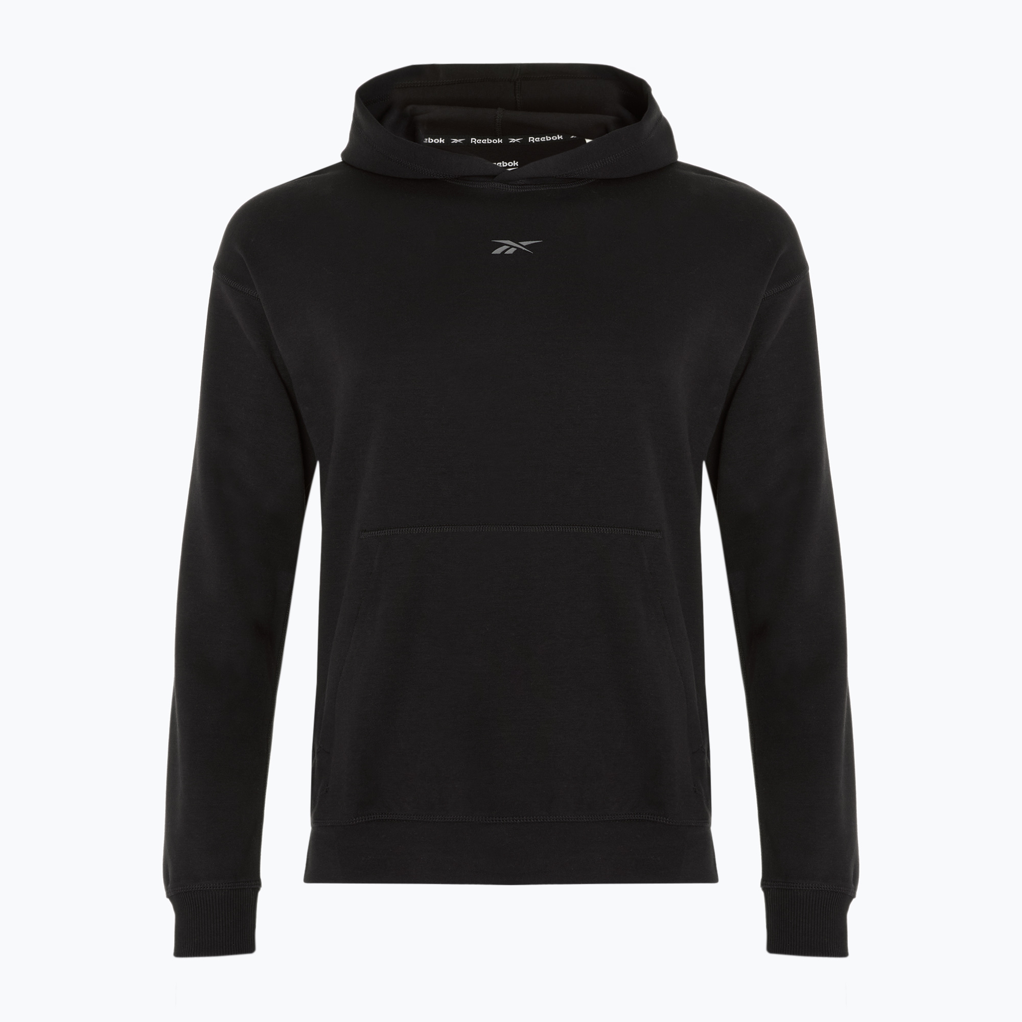 Felpa con cappuccio Reebok Athlete Uomo nero (S) (Athlete Hoodie 100215038)