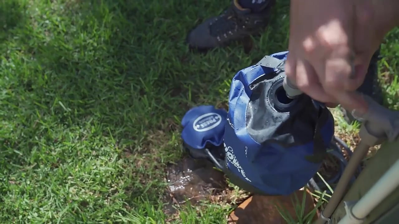Doccia da campeggio Naturehike NH17L101-D blue