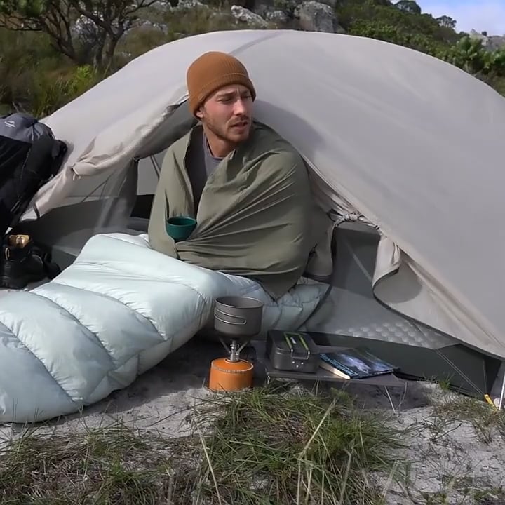 Naturehike Fuochi d'artificio Fodera per sacco a pelo ultraleggero verde