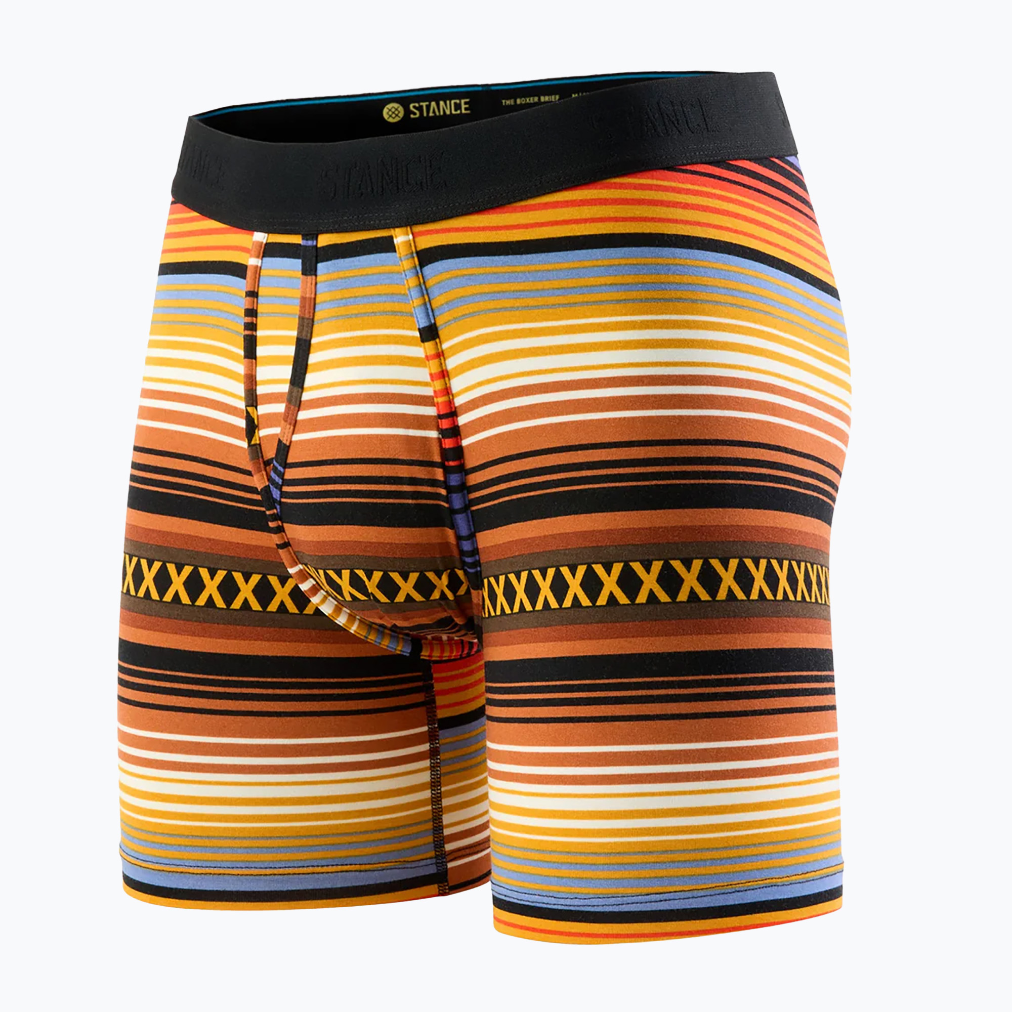 Stance Curren Boxer Uomo marrone (L) (Curren Boxer Brief M801B24CUR-BRN)