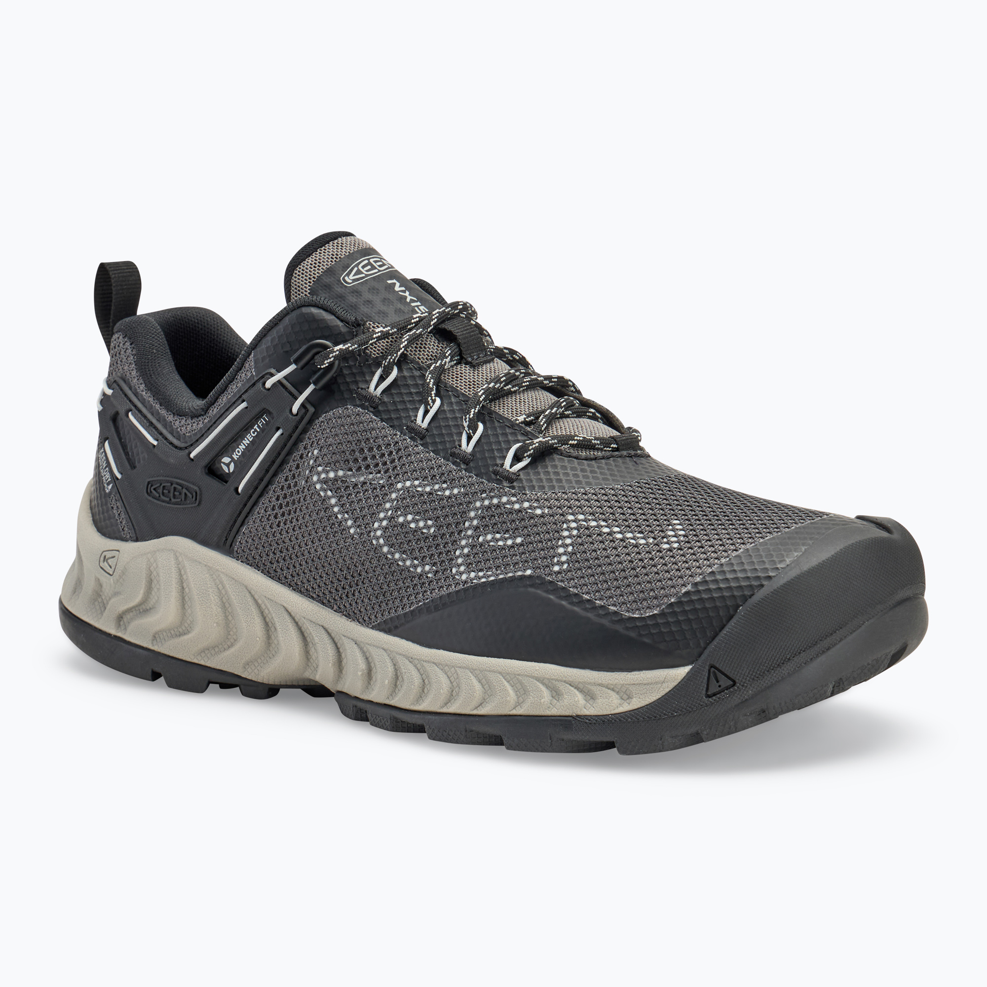 Scarpe da trekking da uomo KEEN Nxis Evo WP magnet/vapor (44 EU) (Nxis Evo WP 1026109)