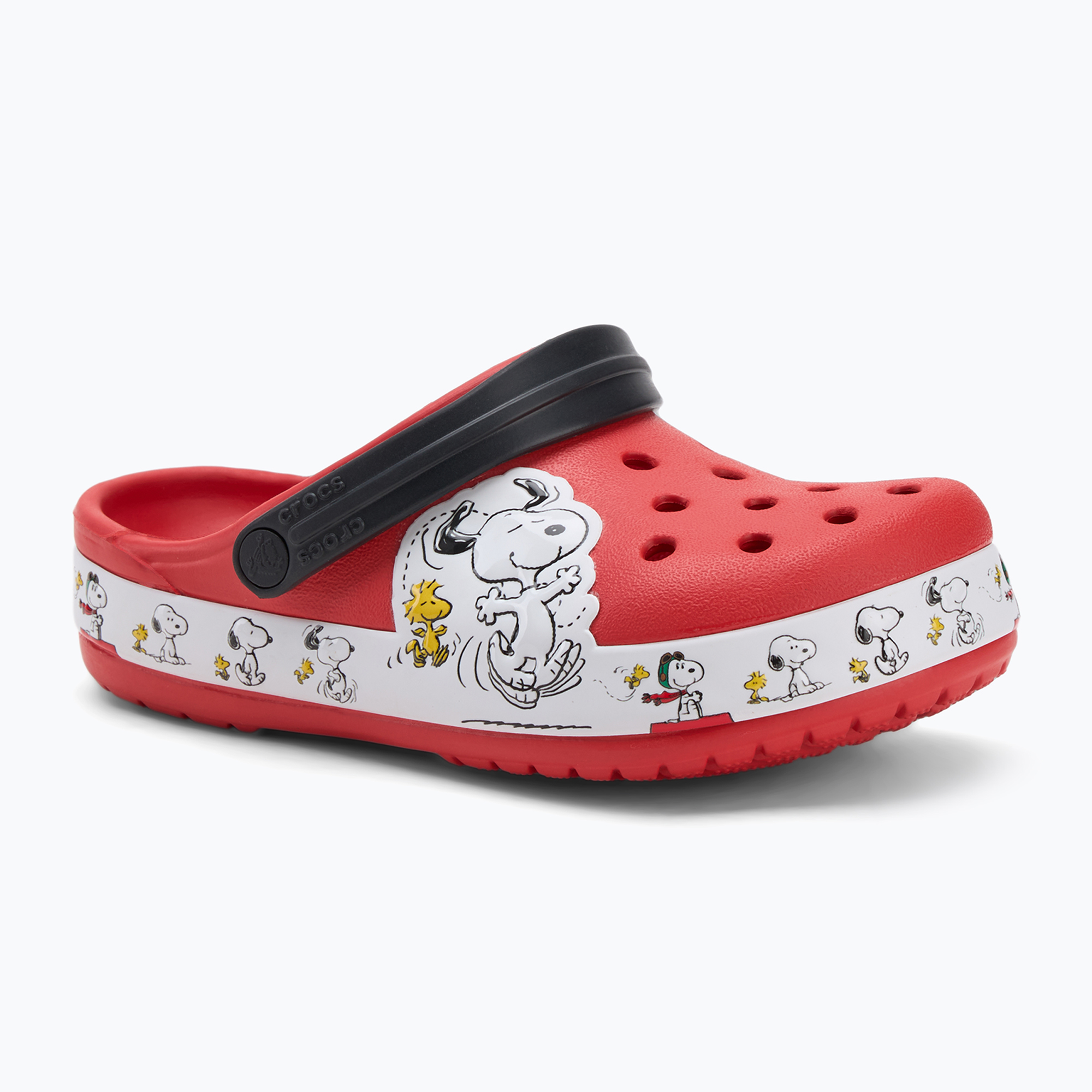 Crocs Fun Lab Snoopy Woodstock Clog Bambini infradito di fiamma (28-29 EU) (Fun Lab Snoopy Woodstock Clog Kids 207055-8C1)