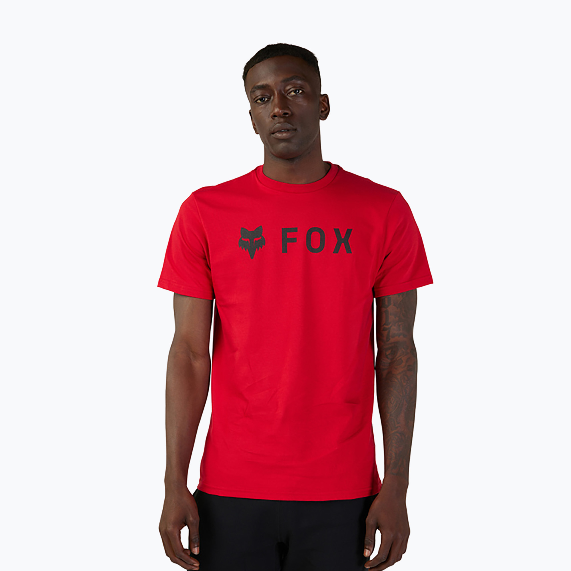 Maglia ciclismo uomo Fox Racing Absolute rosso fuoco (M) (Absolute 31730_122)