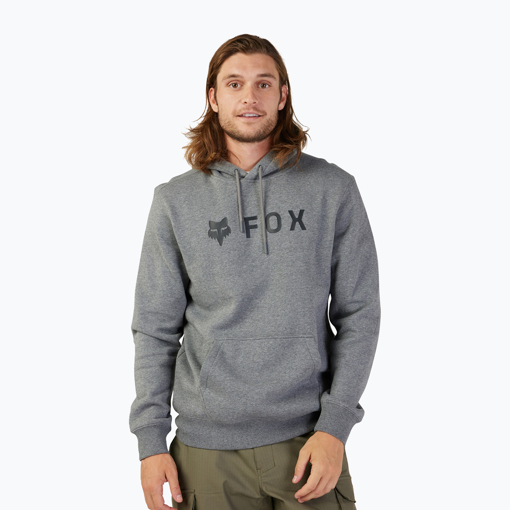 Felpa ciclismo uomo Fox Racing Absolute heather graphite (XL) (Absolute 31594_185)