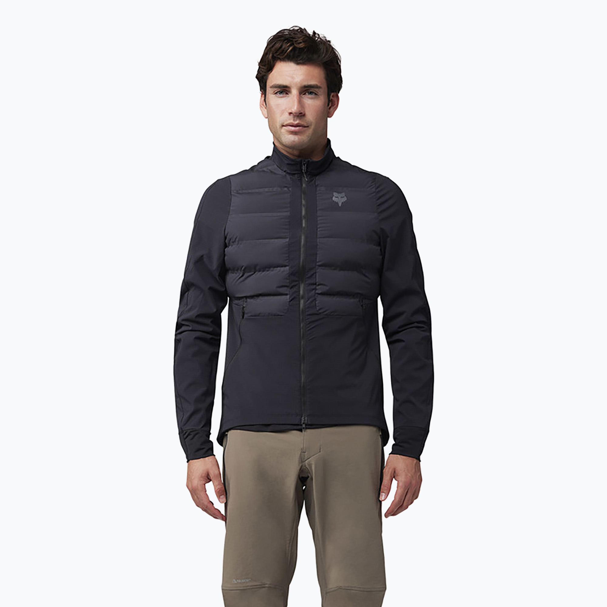 Giacca da ciclismo da uomo Fox Racing Flexair Fire Hybrid nero (XL) (Flexair Fire Hybrid 32390_001)