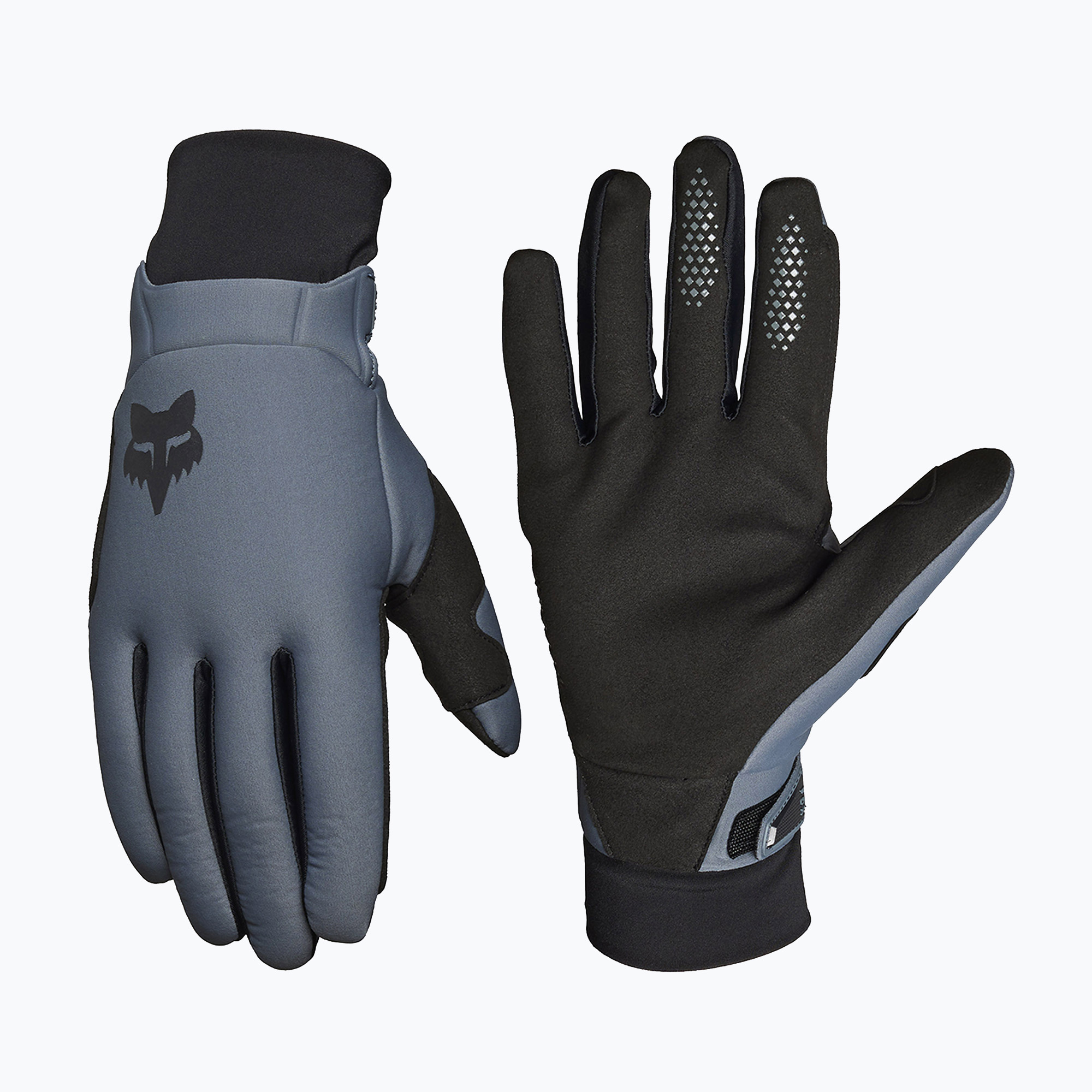 Guanti da ciclismo Fox Racing Defend Thermo in grafite da uomo