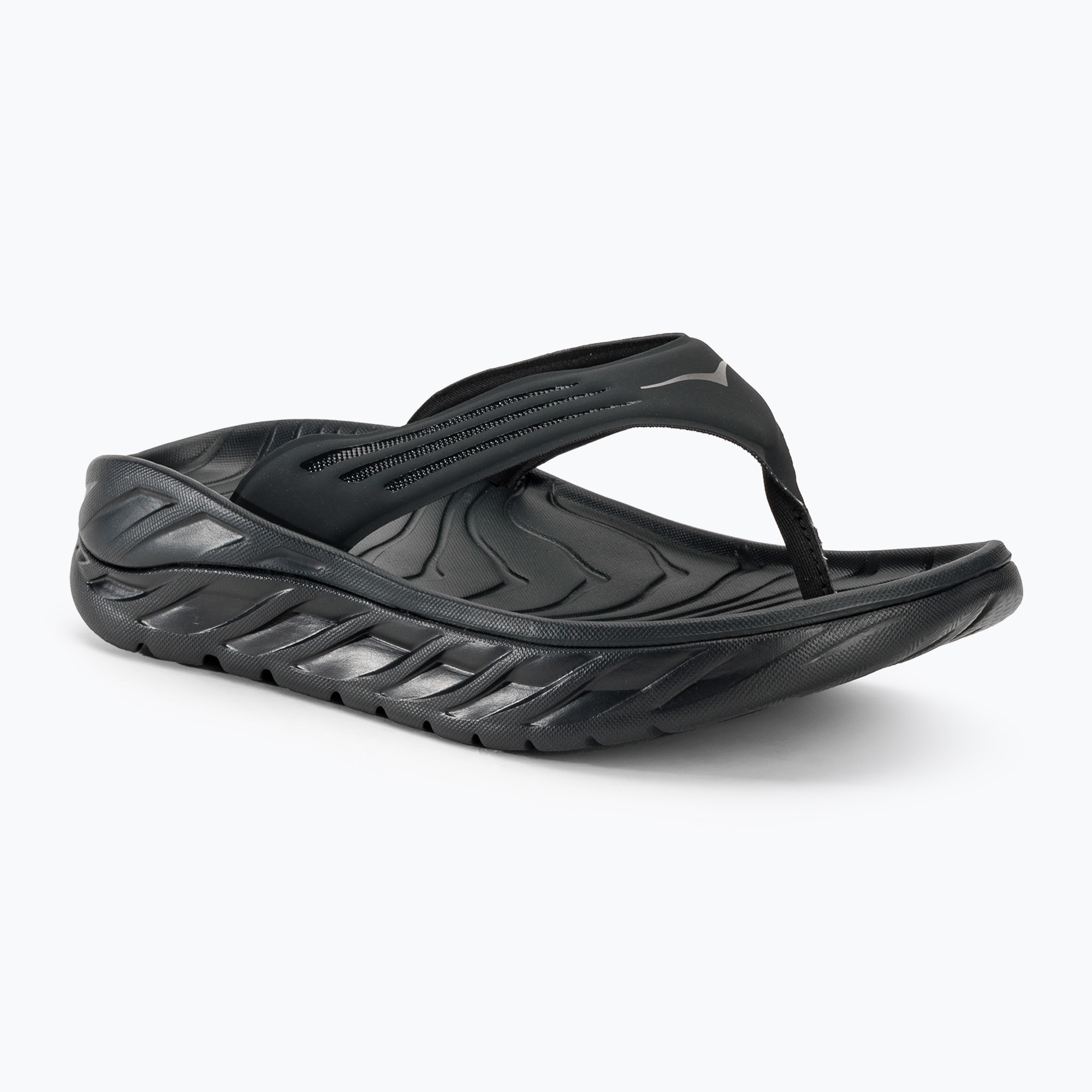 Infradito HOKA ORA Recovery Uomo nero/grigio scuro (46 2/3 EU) (ORA Recovery 1099675)